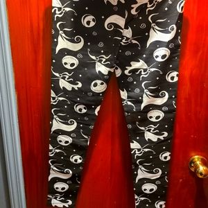 Nightmare Before Christmas Leggings. Never worn.
